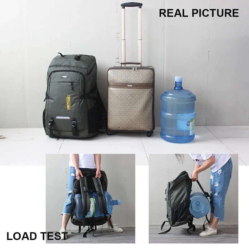 50L/80L Large Capacity Backpack Climbing Camping Hiking Rucksack