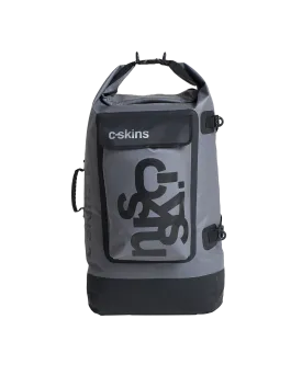 60L Drybag Backpack in Gun Metal