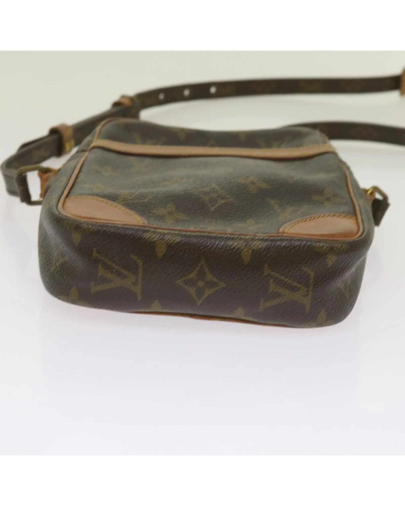 Authentic Monogram Shoulder Bag with Adjustable Strap