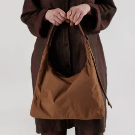 Baggu Nylon Shoulder Bag in Brown