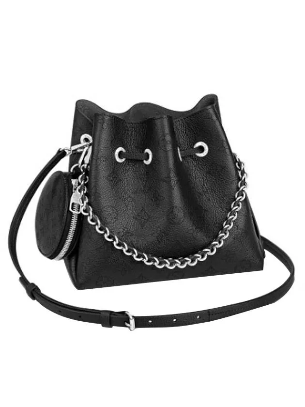 Bella Monogram Motif Bucket Bag Noir