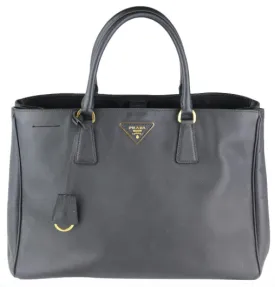 Black Saffiano Tote