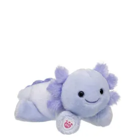 Build-A-Bear Mini Beans Lavender Axolotl Soft Toy