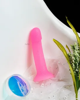 Dildolls Glitzy Silicone Suction Cup Dildo