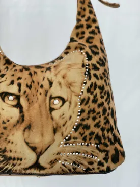 Leopard Y2K Animal Print Shoulder Bag