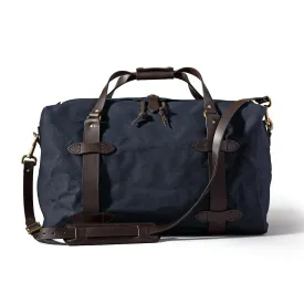 MEDIUM RUGGED TWILL DUFFLE BAG - NAVY