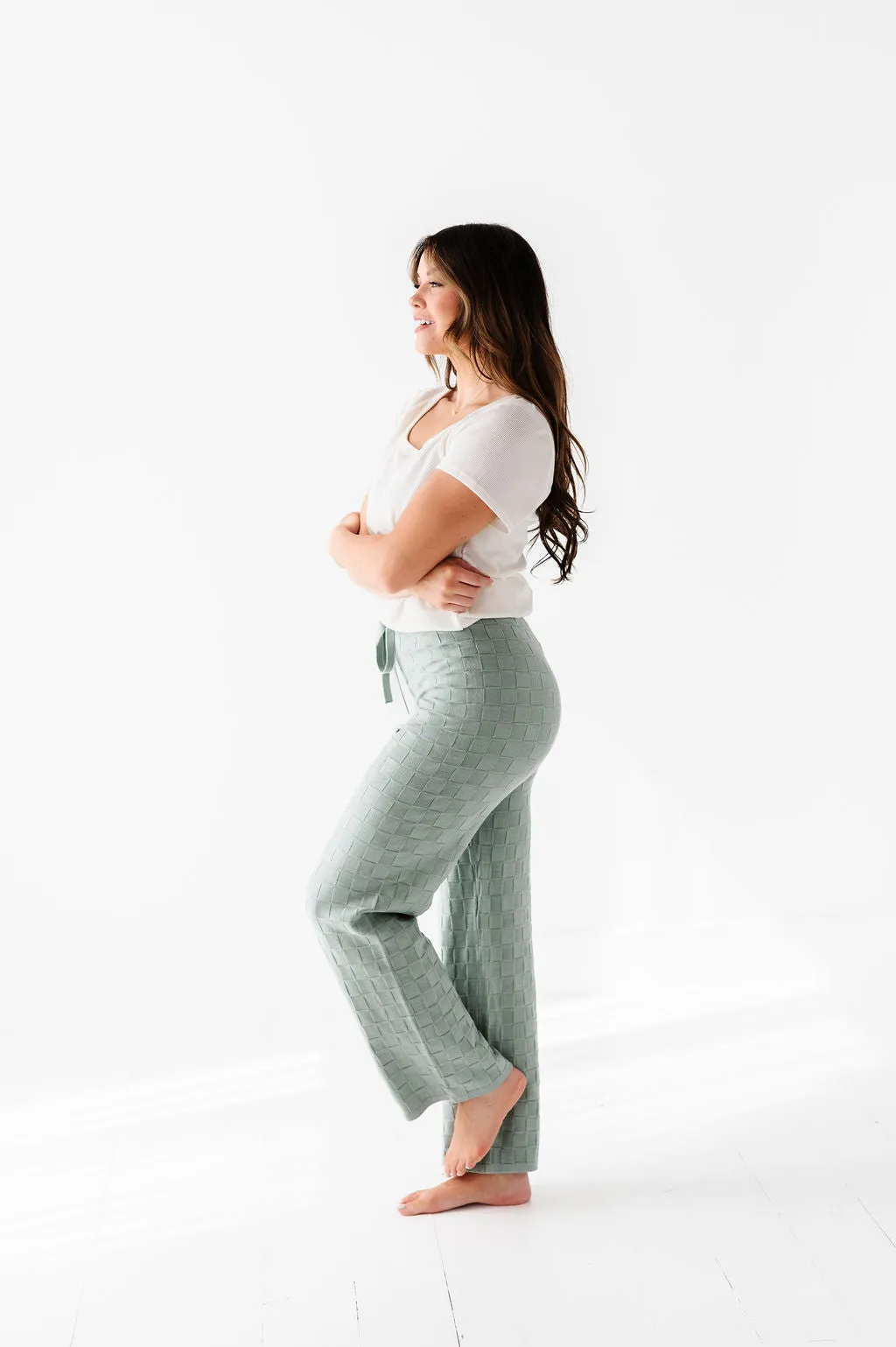 Morgan Textured Lounge Pants