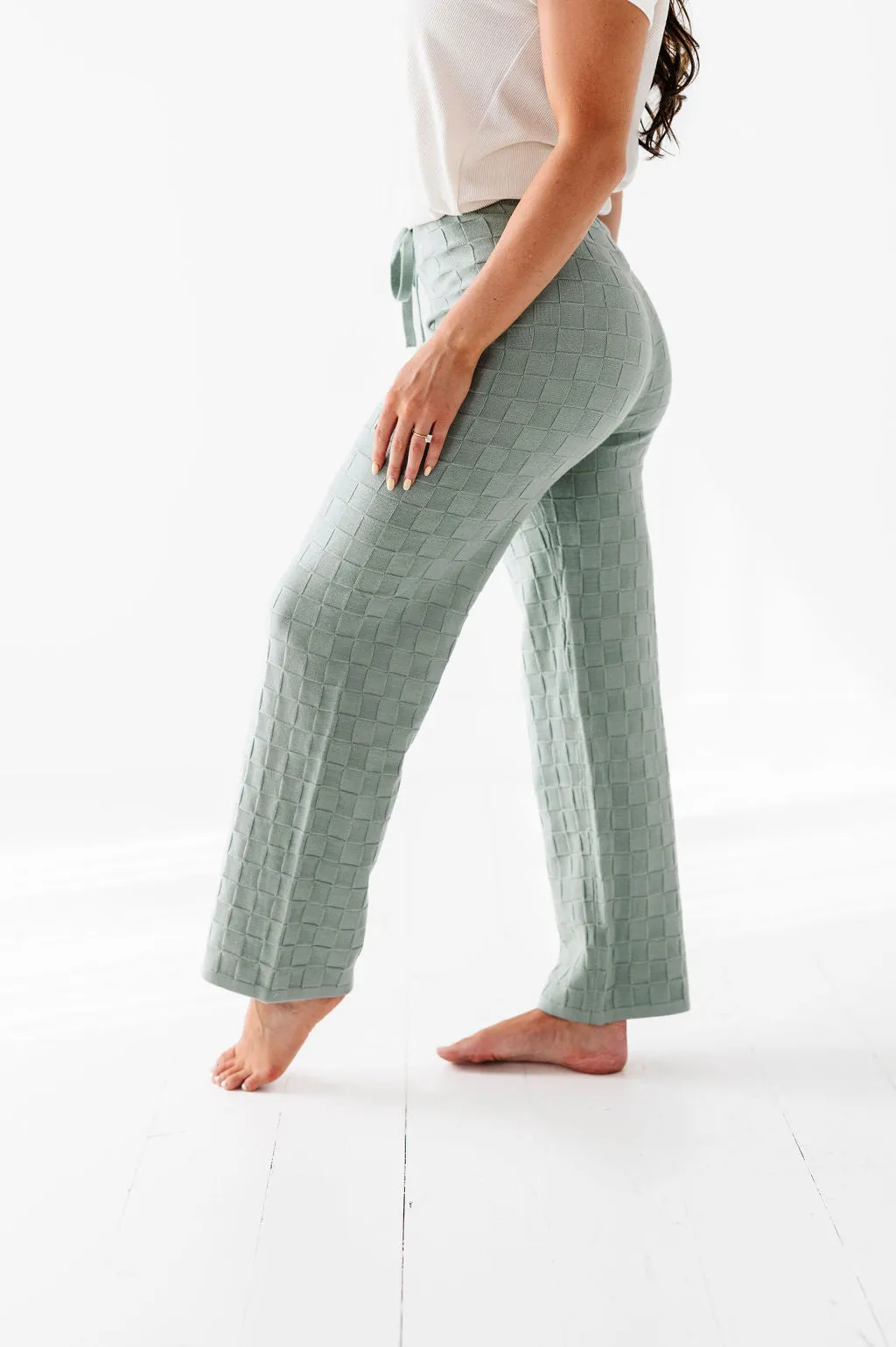 Morgan Textured Lounge Pants