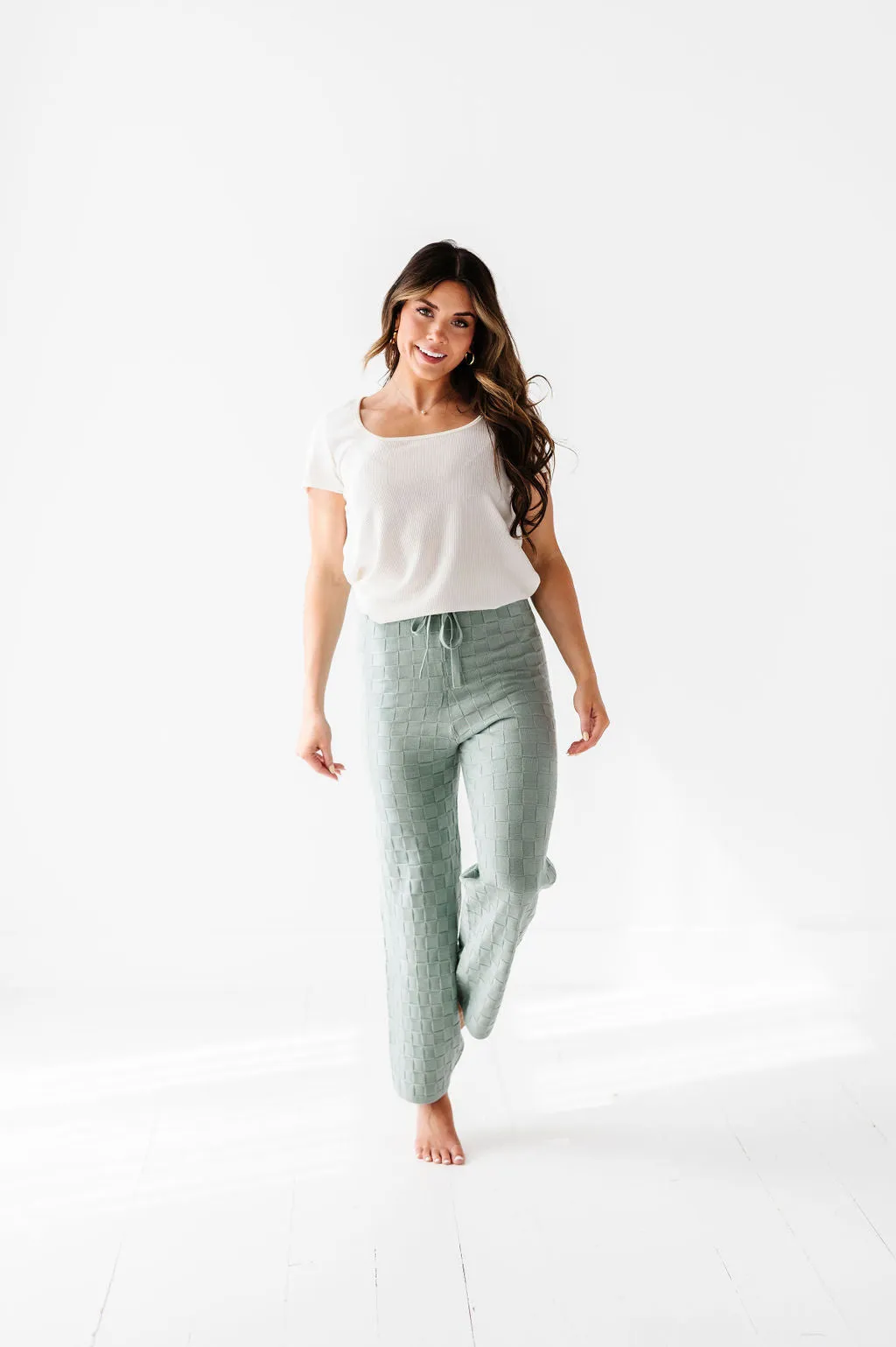 Morgan Textured Lounge Pants