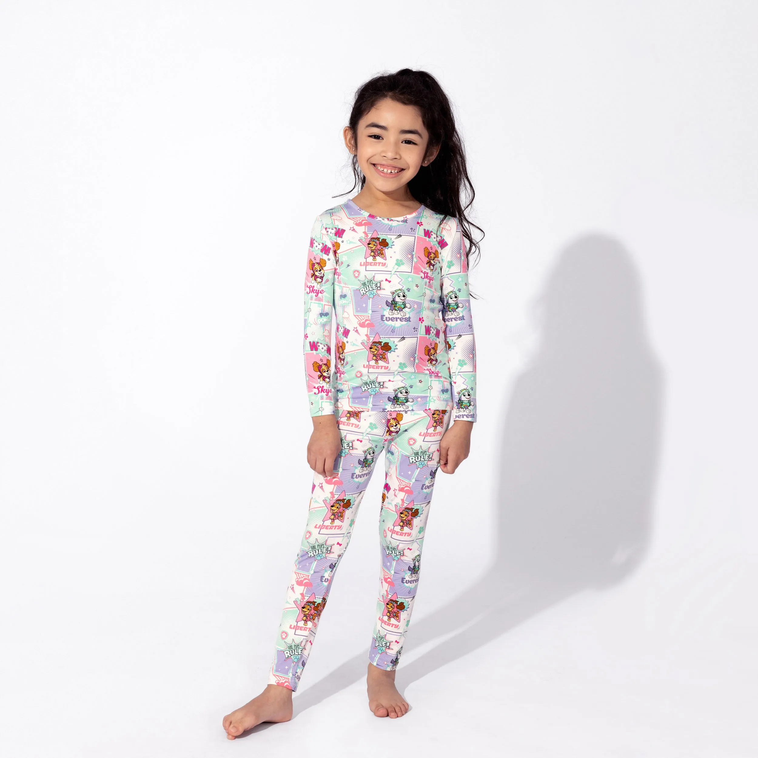 PAW Patrol: Comic Girl Pups Bamboo Kids Pajamas