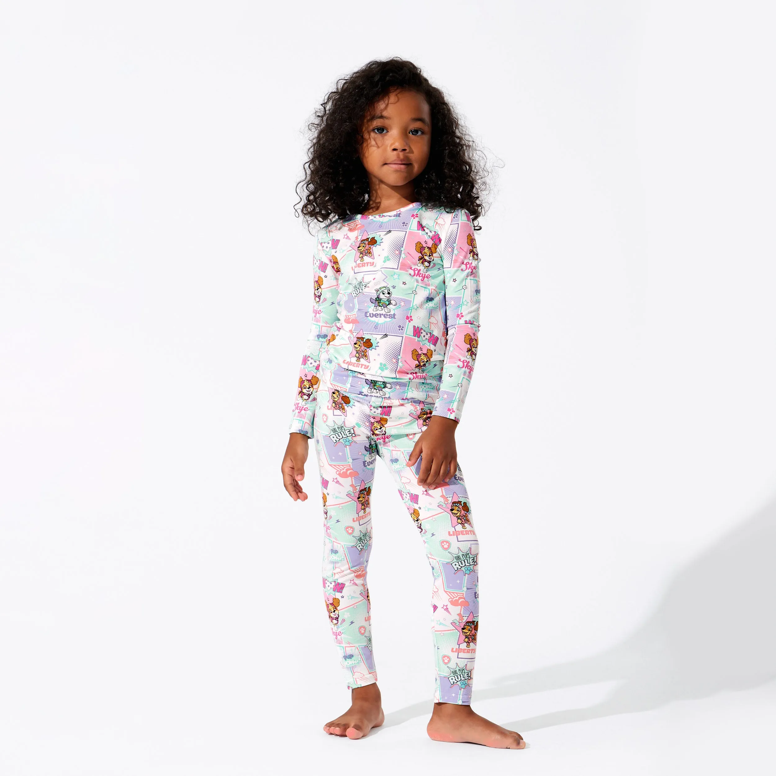 PAW Patrol: Comic Girl Pups Bamboo Kids Pajamas