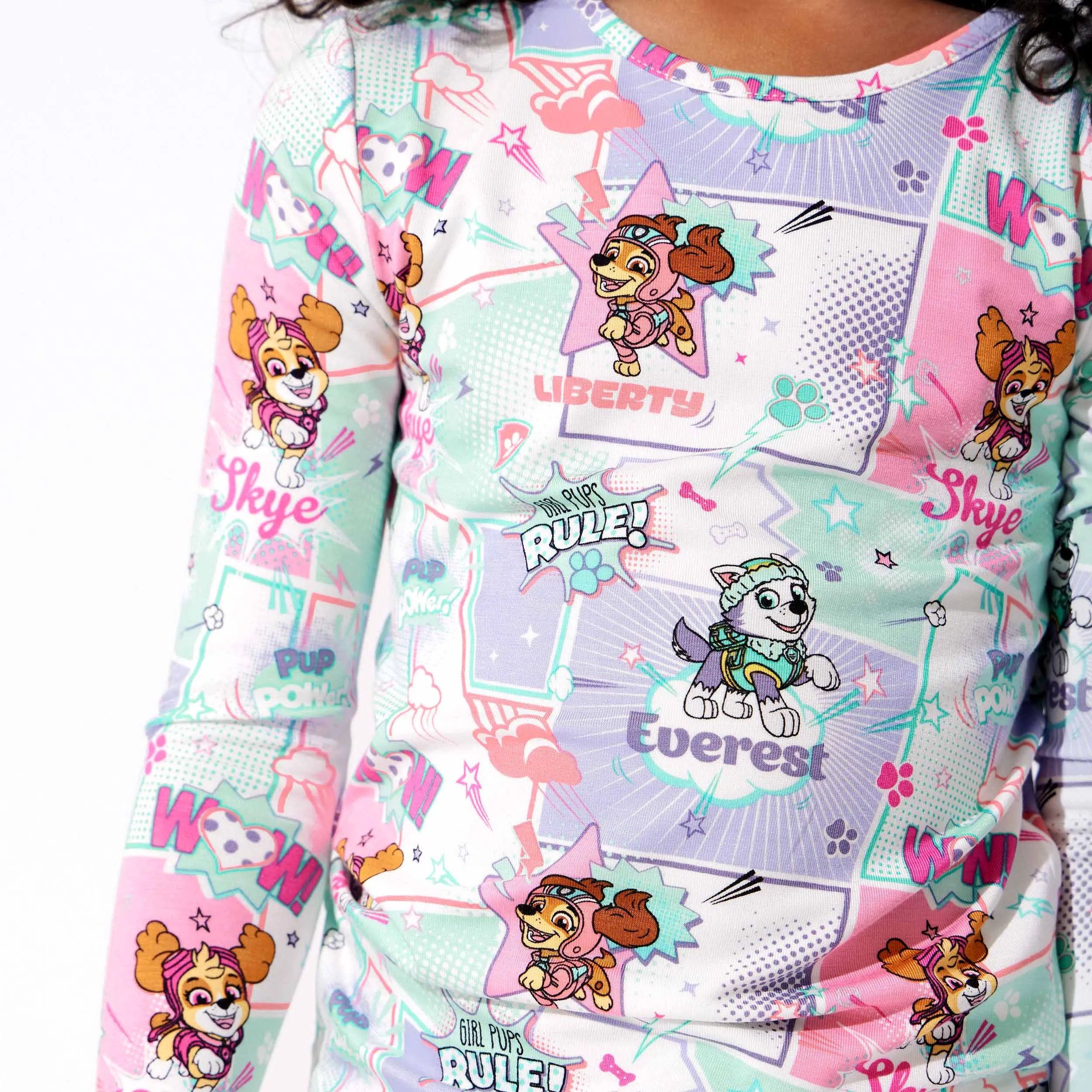 PAW Patrol: Comic Girl Pups Bamboo Kids Pajamas