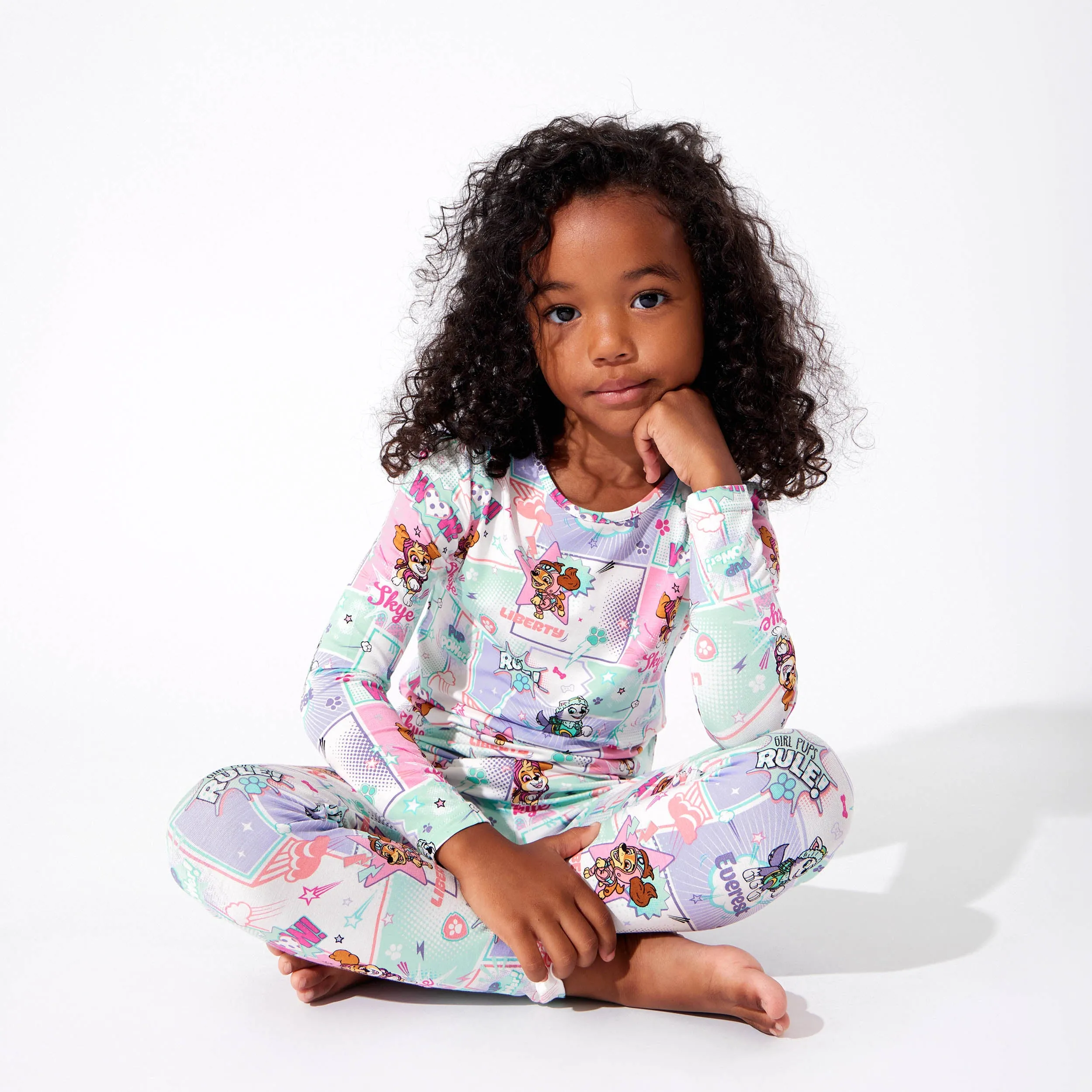 PAW Patrol: Comic Girl Pups Bamboo Kids Pajamas