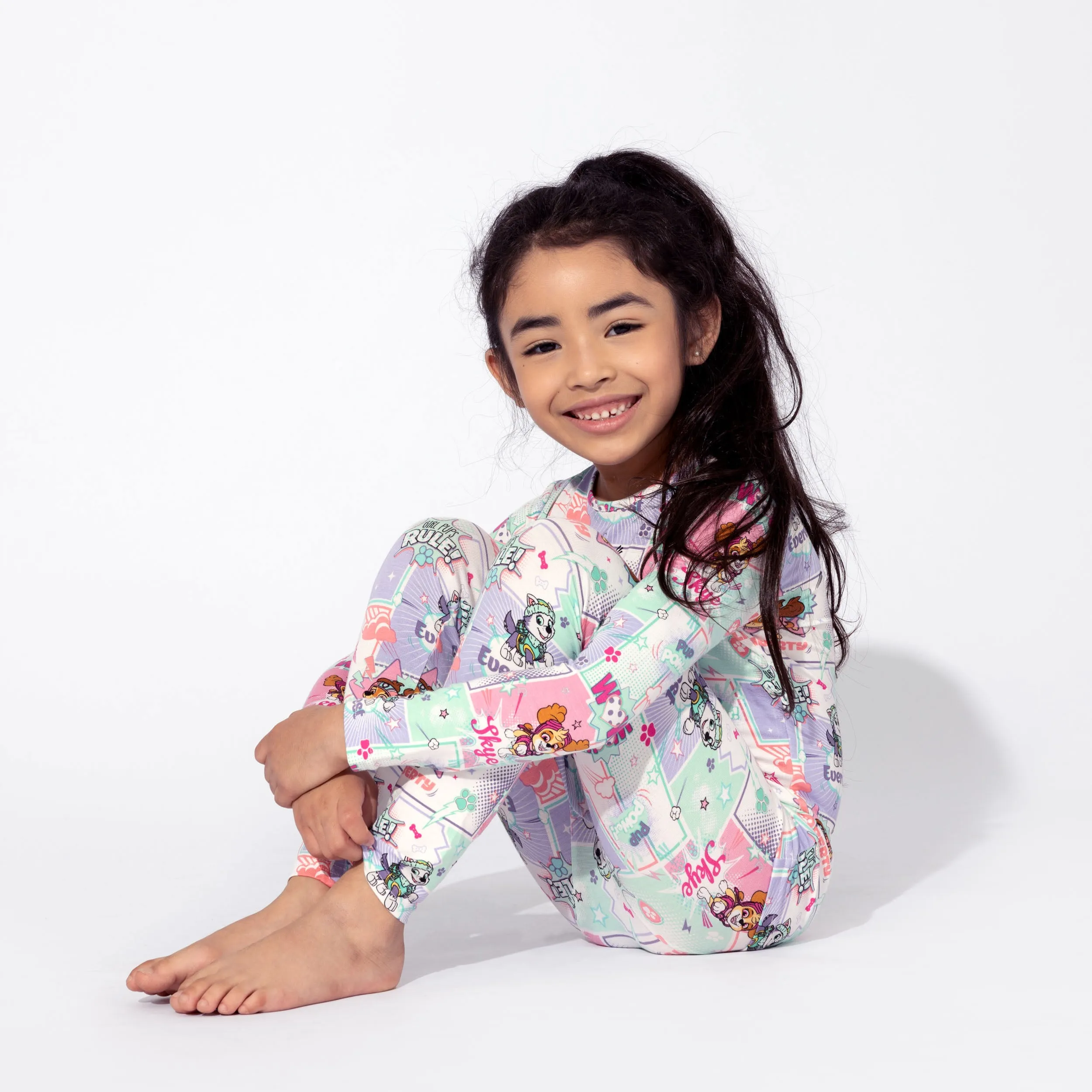 PAW Patrol: Comic Girl Pups Bamboo Kids Pajamas