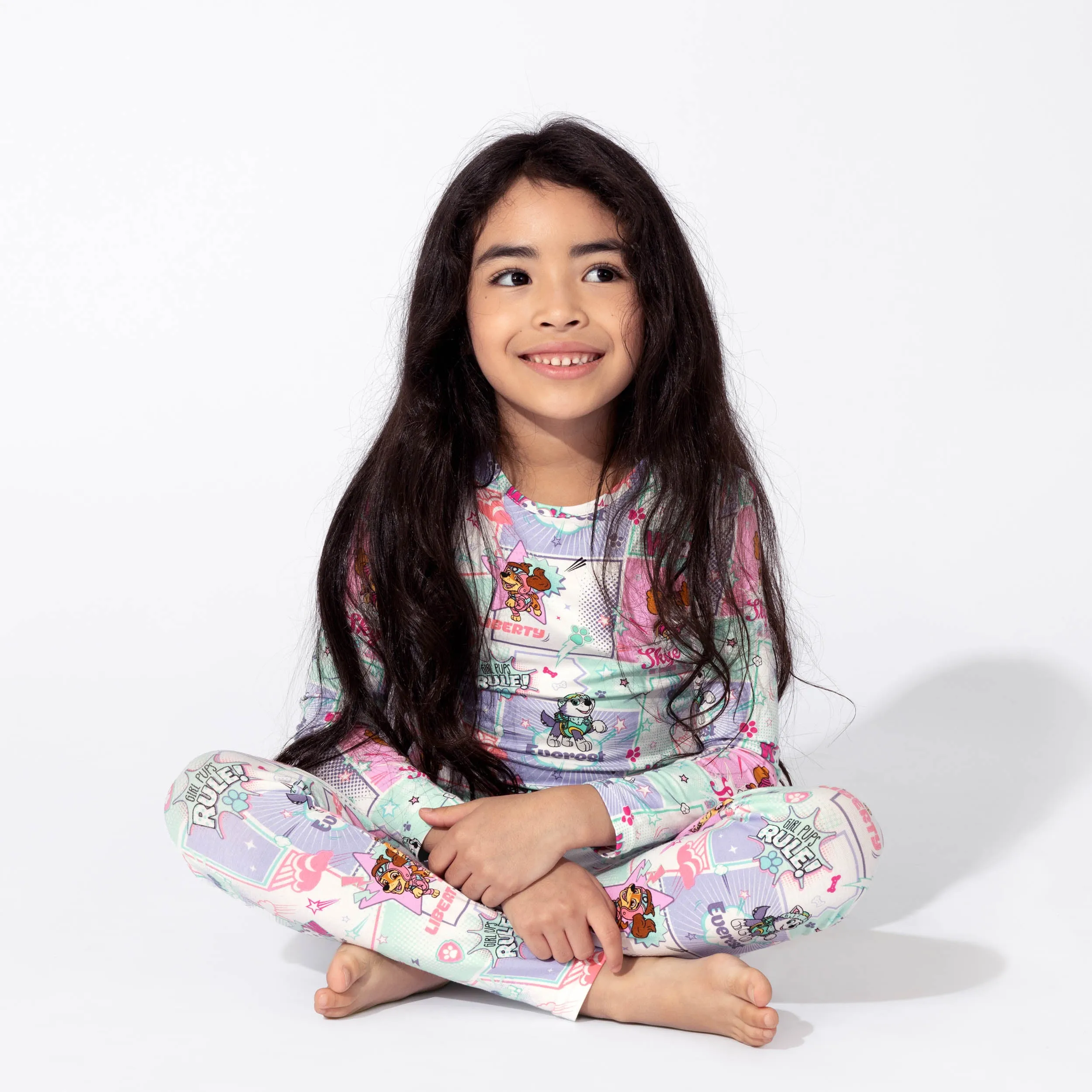 PAW Patrol: Comic Girl Pups Bamboo Kids Pajamas