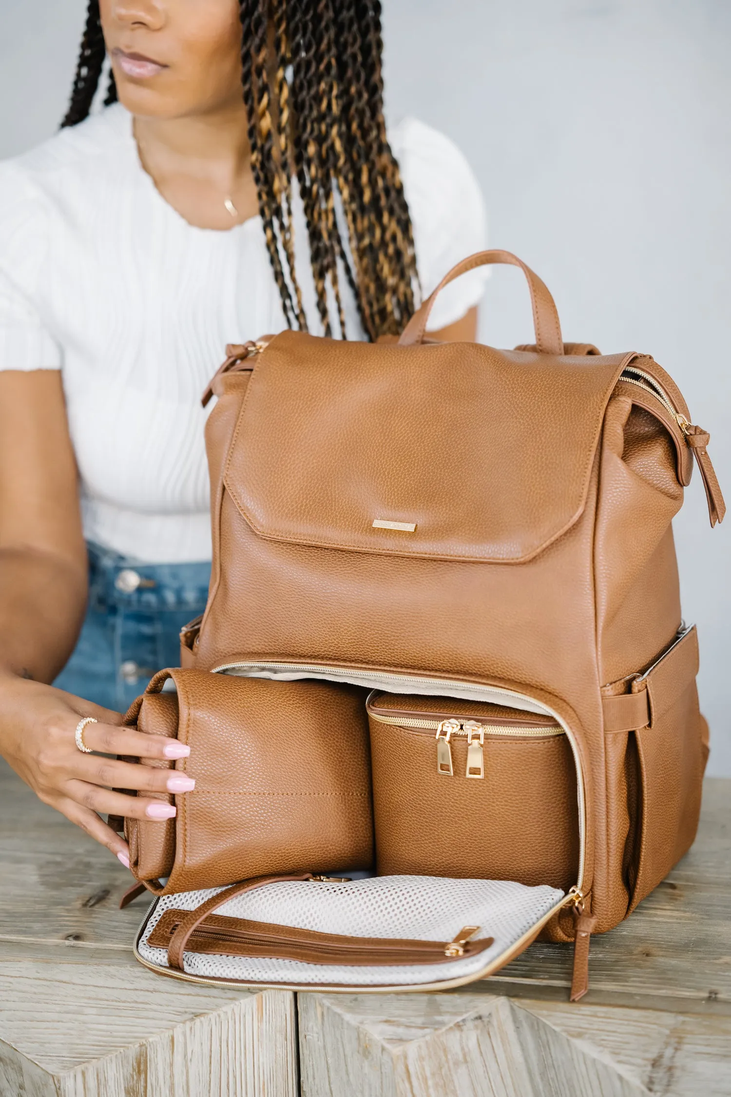 Radley Breast Pump Backpack - Walnut