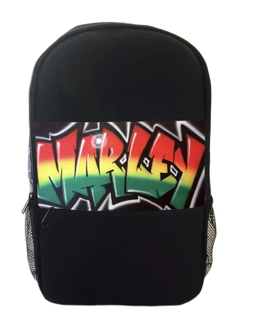 Rasta Style Kids Backpack and Lunchbox Combo (rasta)