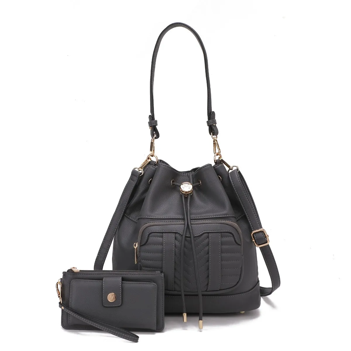 Ryder Bucket Bag and Wallet Set