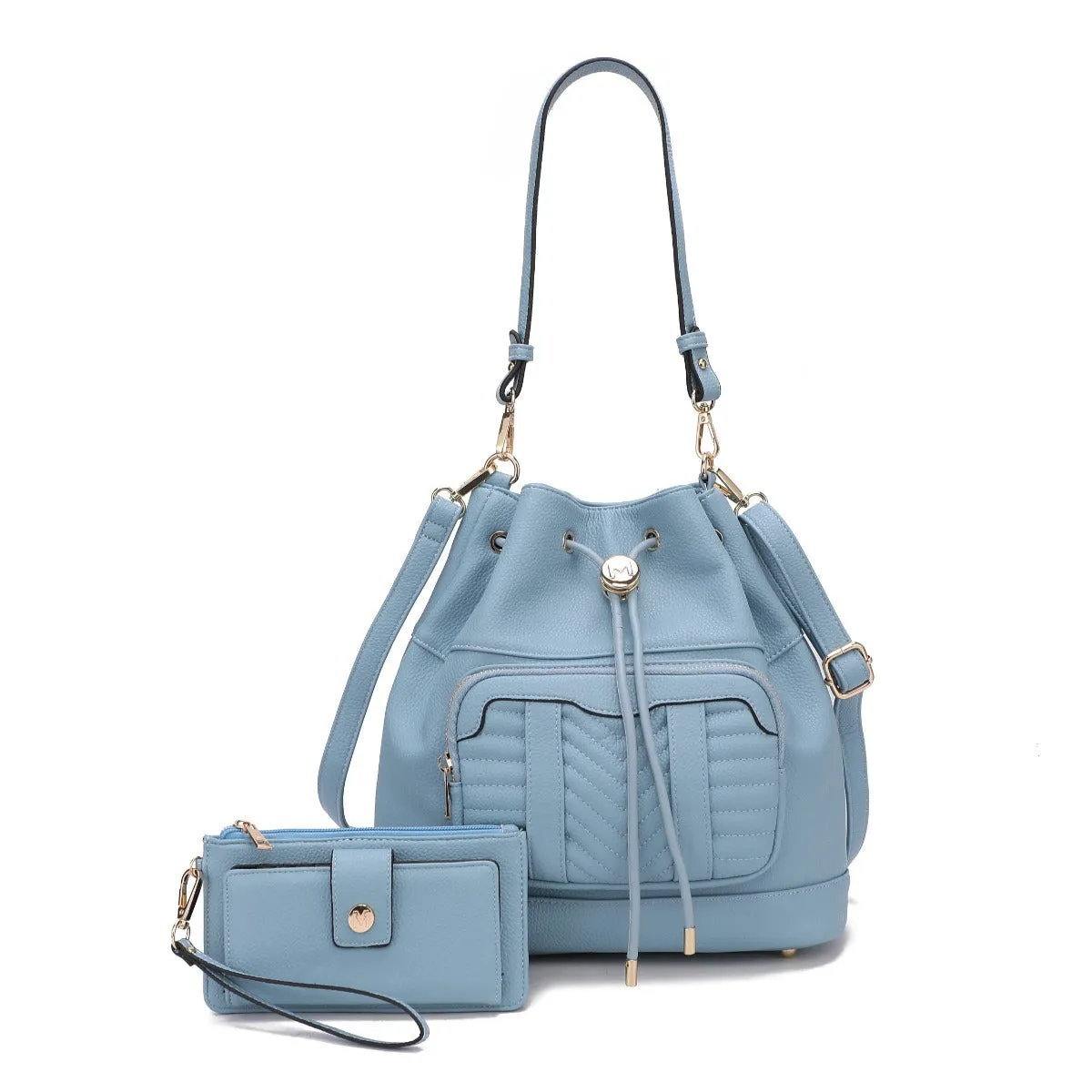 Ryder Bucket Bag and Wallet Set