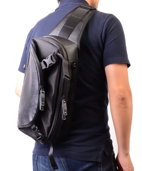 Seal expandable Shoulder bag (PS-153)