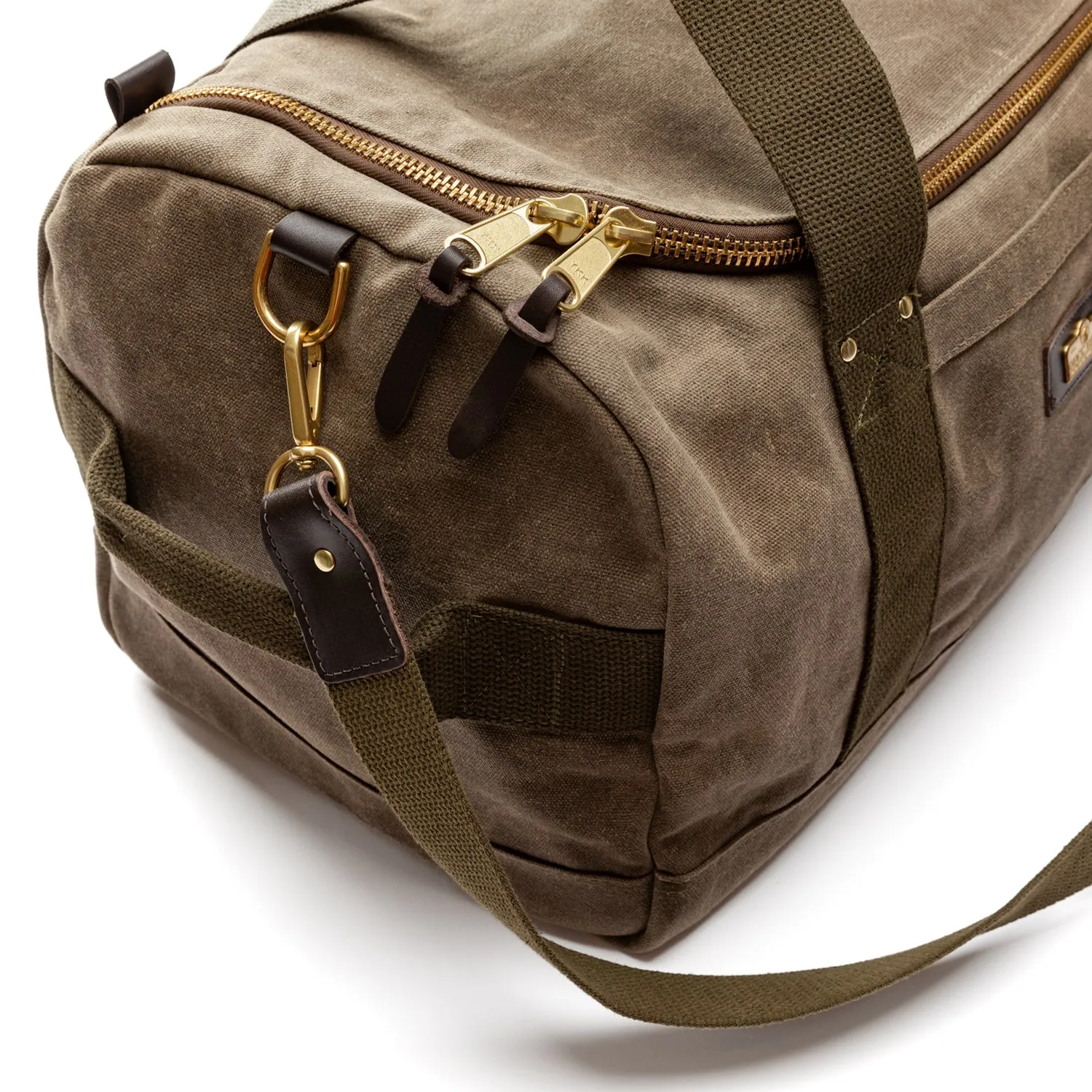 Waxed Canvas Duffle Bag