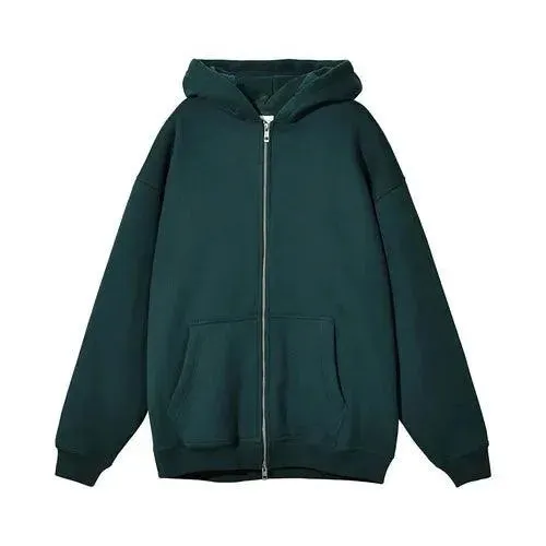 Zipper Cozy Hoodie